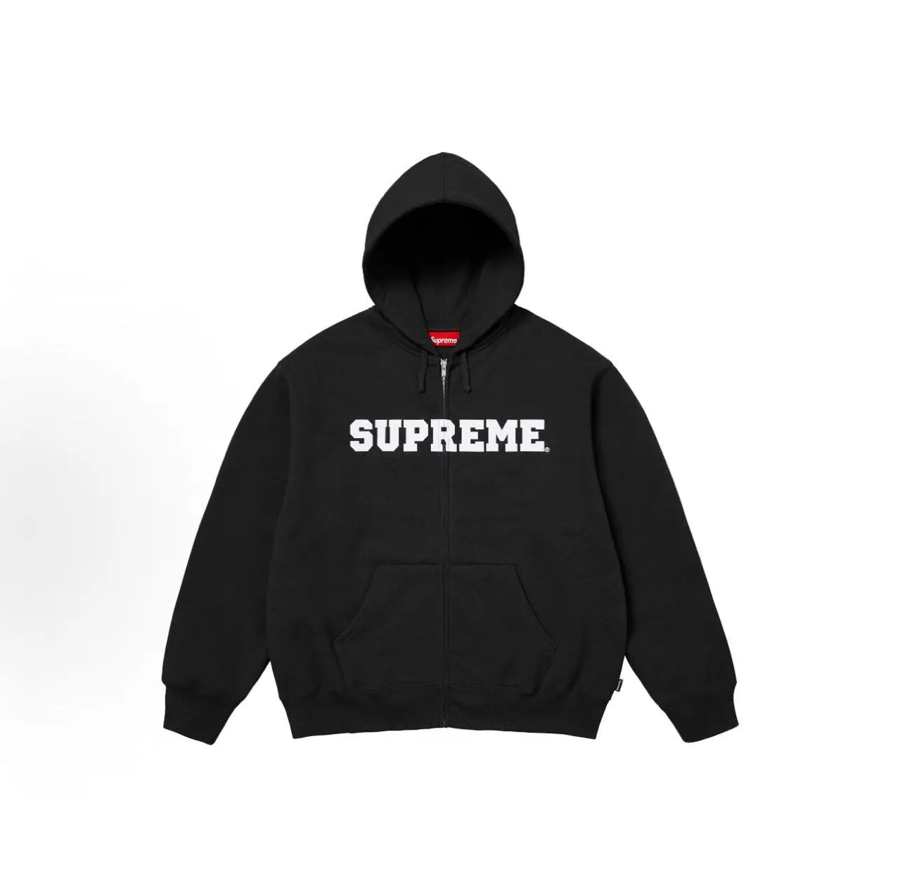 Supreme Box Logo Black Full-Zip Hoodie