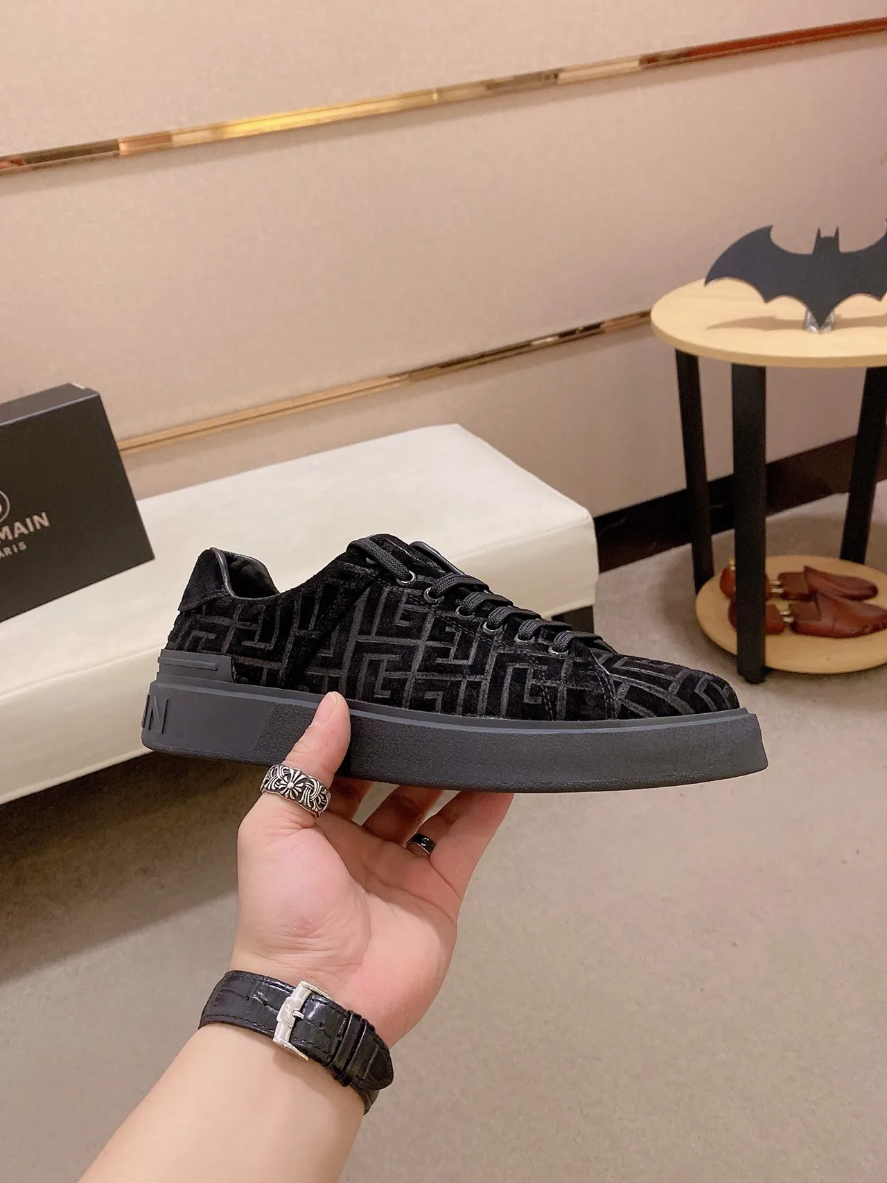 Balenciaga Le City Monogram Black Lifestyle Sneakers
