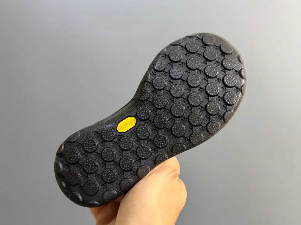 New Balance Silver Black Wide-Fit Vibram Sole Sneakers