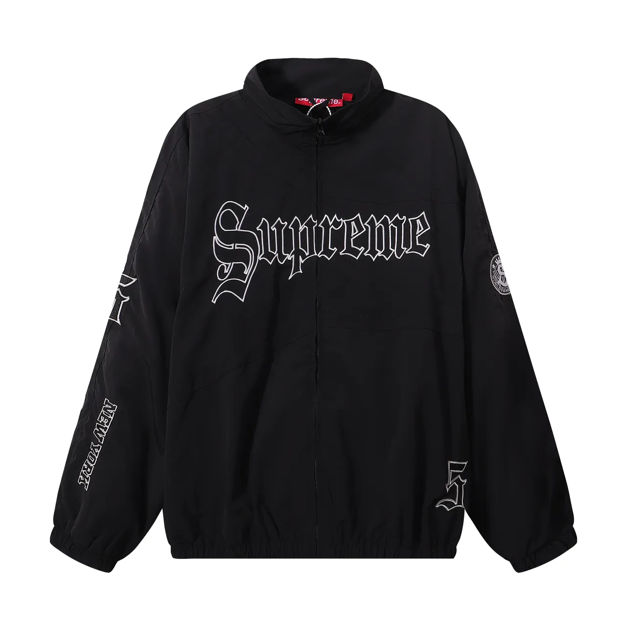 Supreme Gothic Logo Colorblock Windbreaker