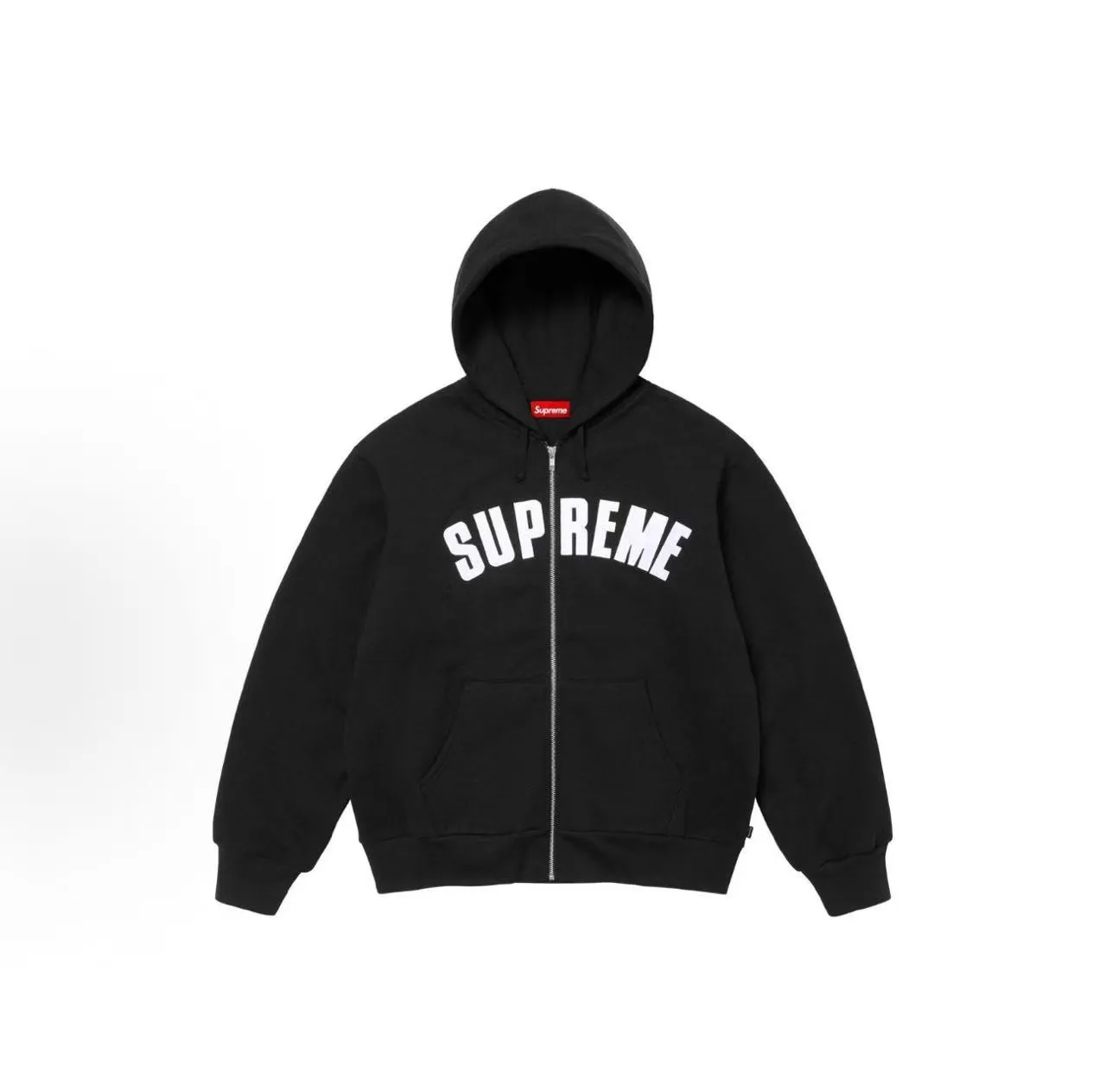 Supreme Box Logo Black Full-Zip Hoodie