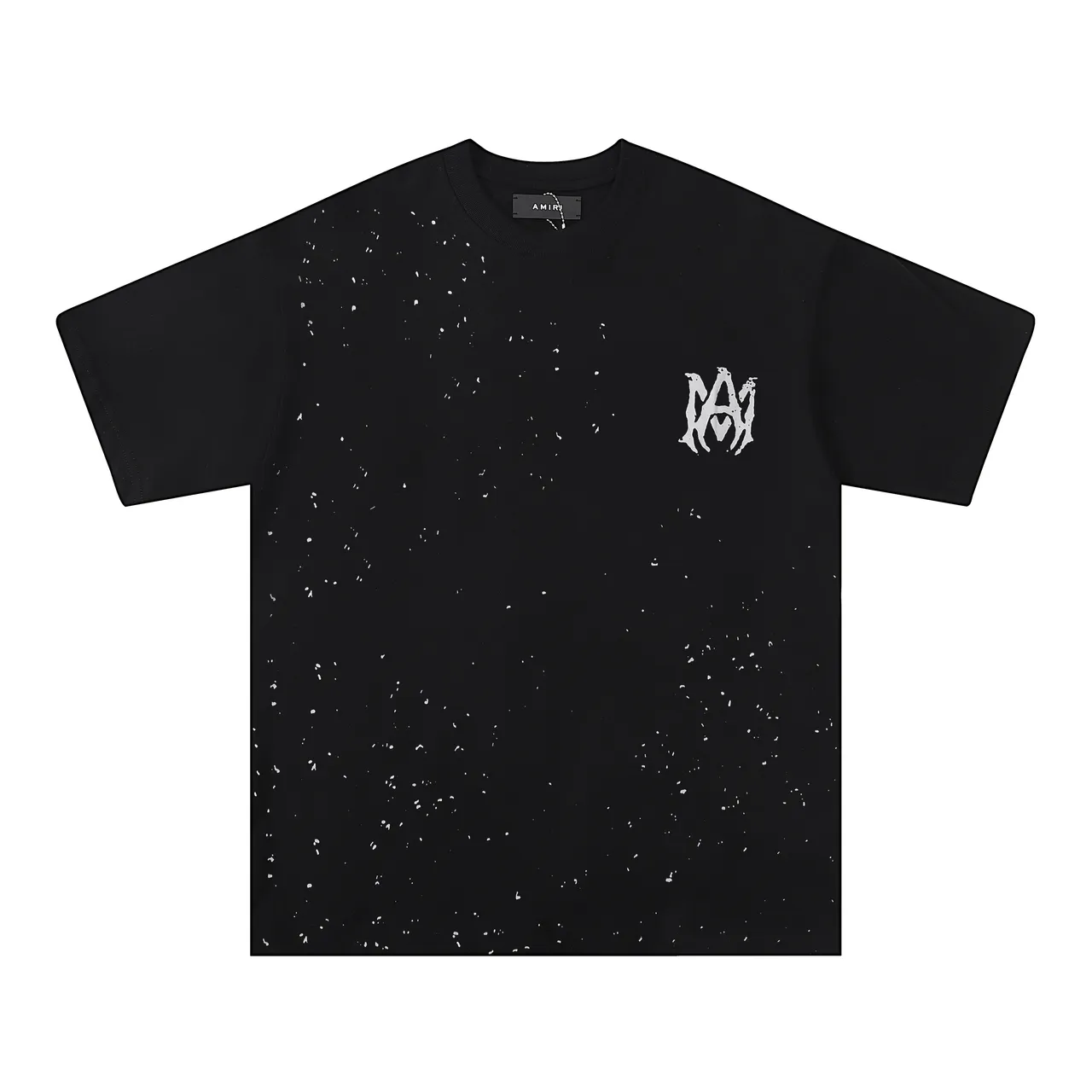 Amiri MA-1 Splatter Print Graphic T-Shirt