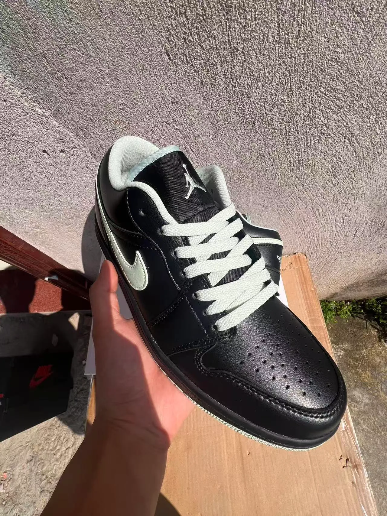Nike Dunk Low Black Mint Green Lifestyle Sneakers