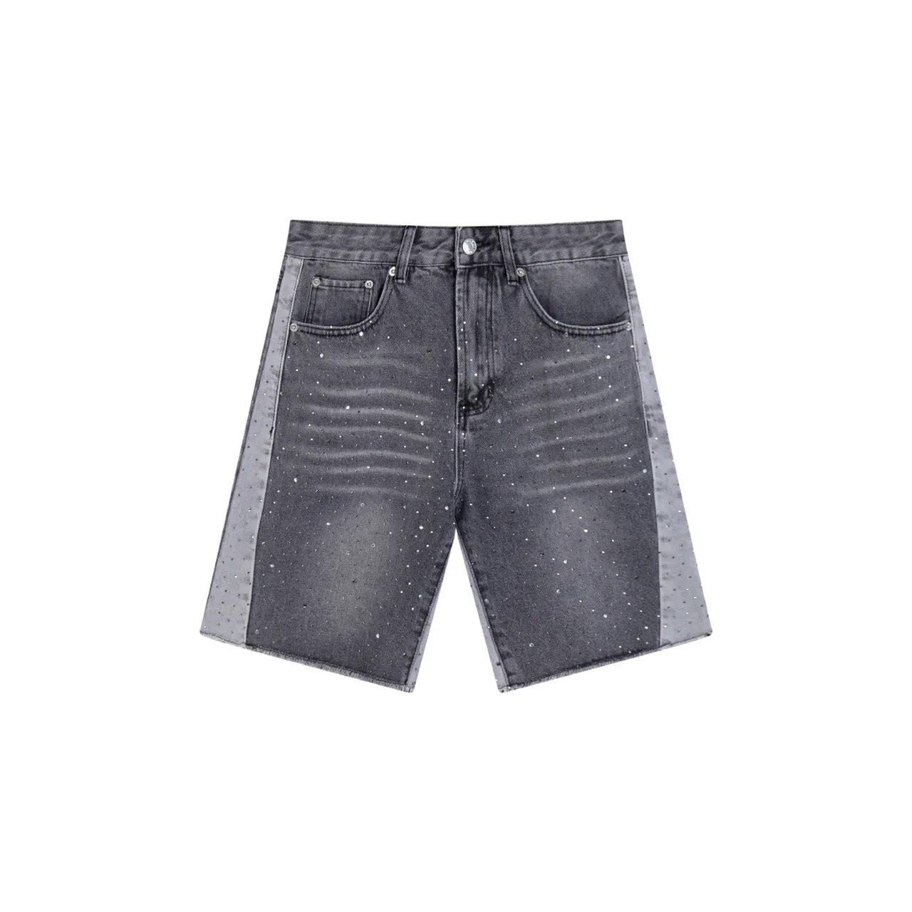 Levi's Rhinestone-Embellished Denim Shorts