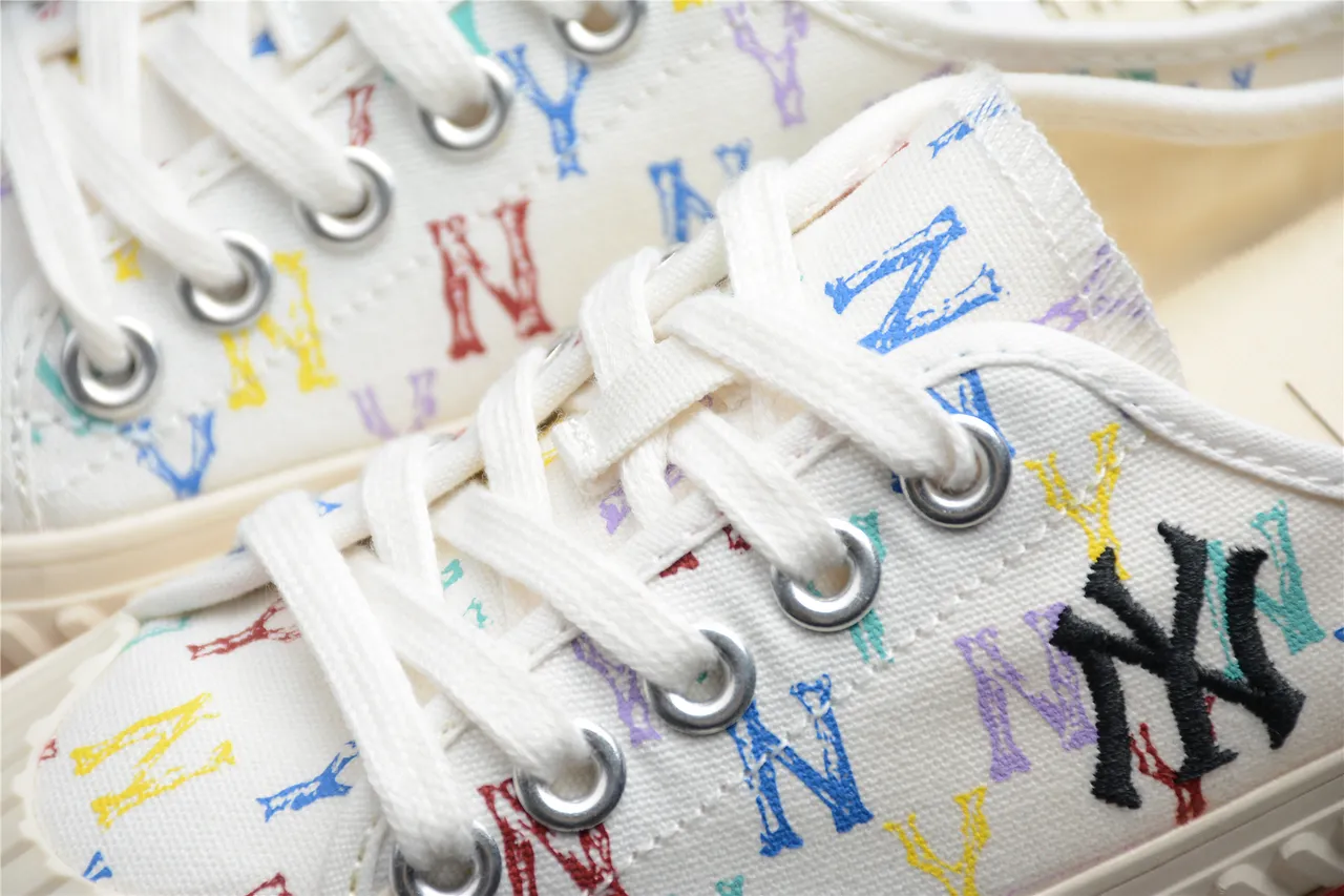 New Era NY Monogram Canvas Slip-On Lifestyle Sneakers