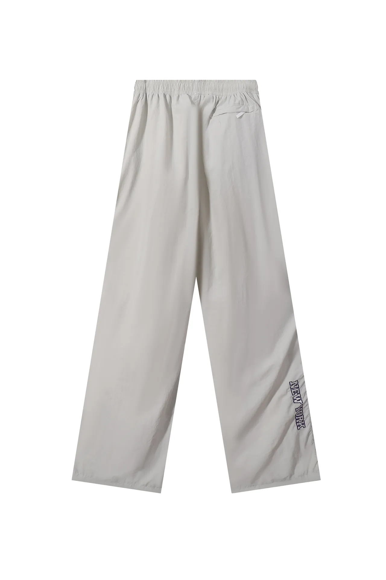 Relaxed-Fit Graphic Embroidered Pants