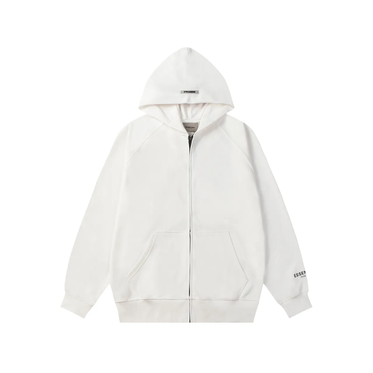 Fear of God Essentials Oversized Raglan Sleeve Full-Zip Hoodie