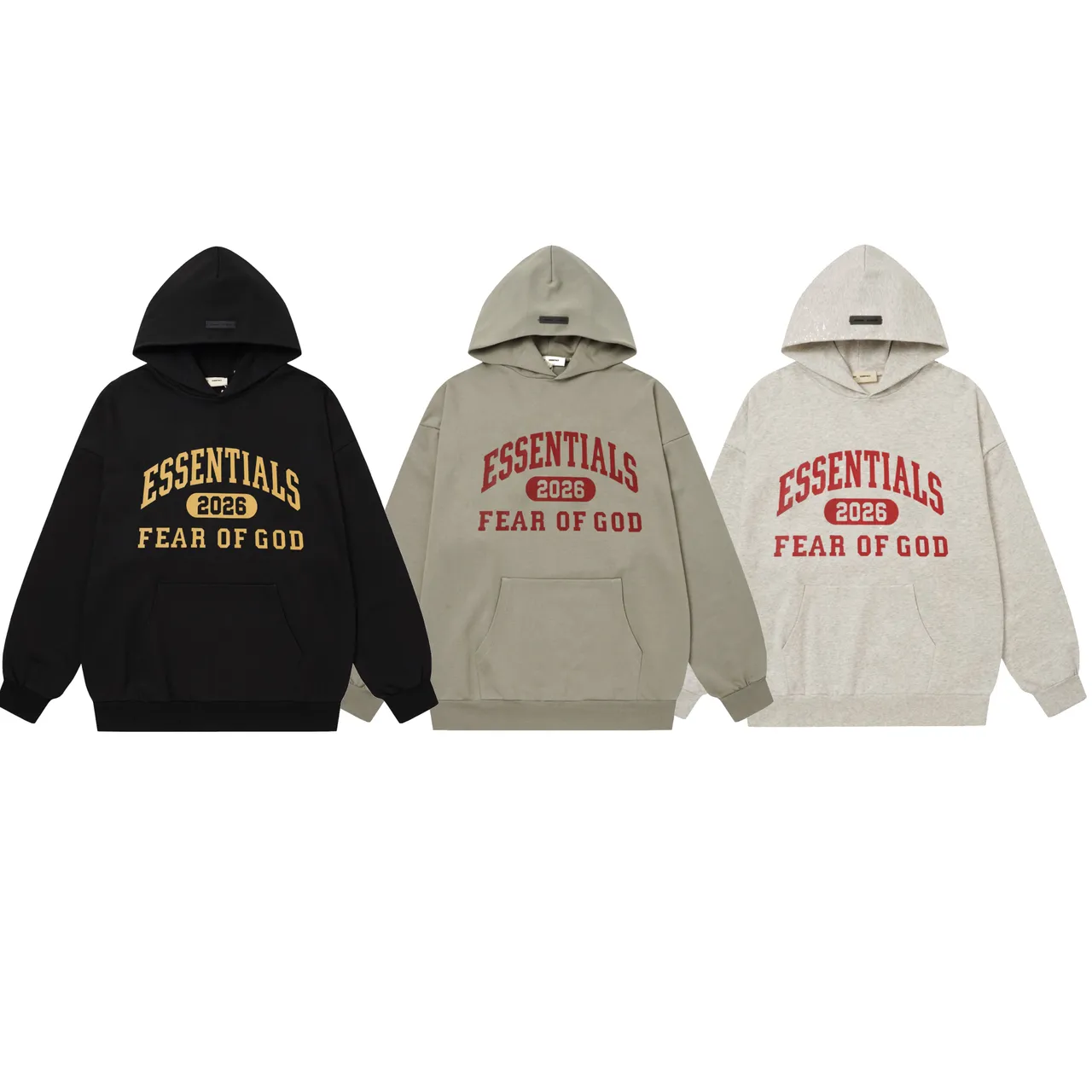 Fear of God Essentials 2026 Collegiate Print Hoodie