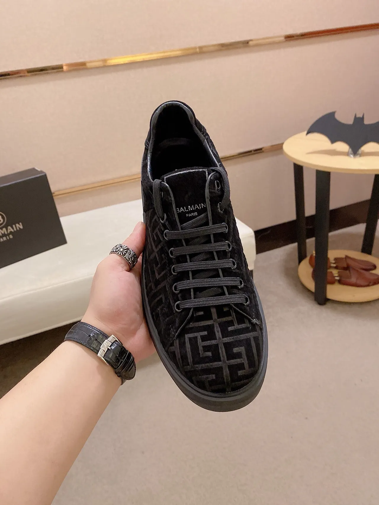 Balenciaga Le City Monogram Black Lifestyle Sneakers