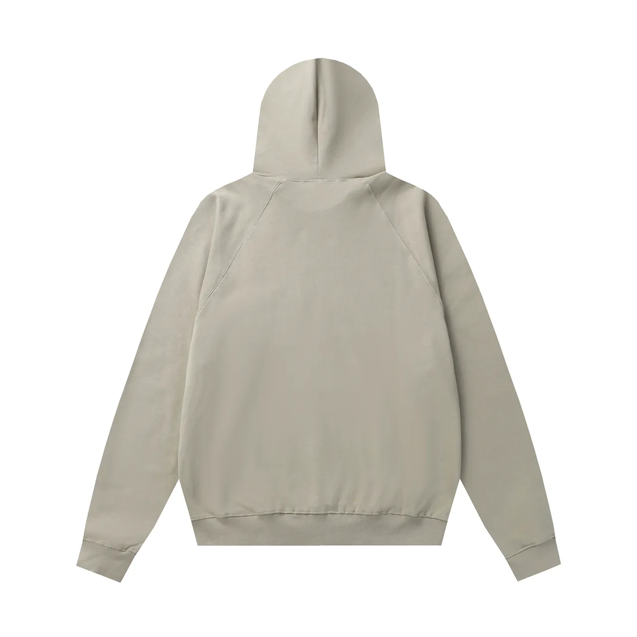 Fear of God Essentials Black Oversized Fit Tonal Embossed Logo Hoodie