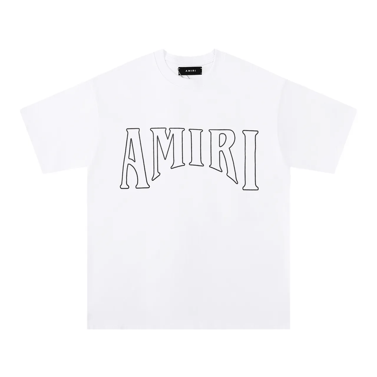 Amiri Graphic Outline Logo Black T-Shirt
