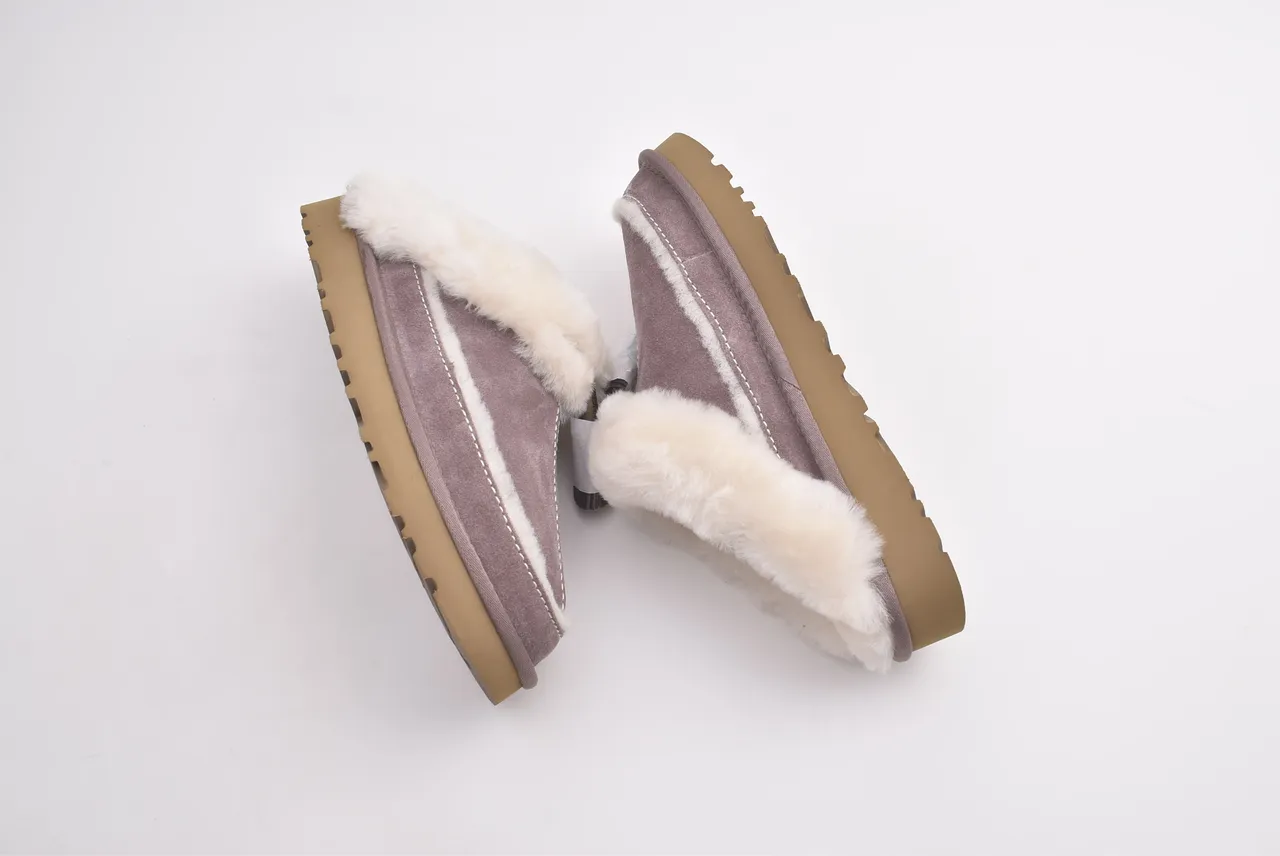 UGG Tasman Dusty Mauve Shearling Slipper
