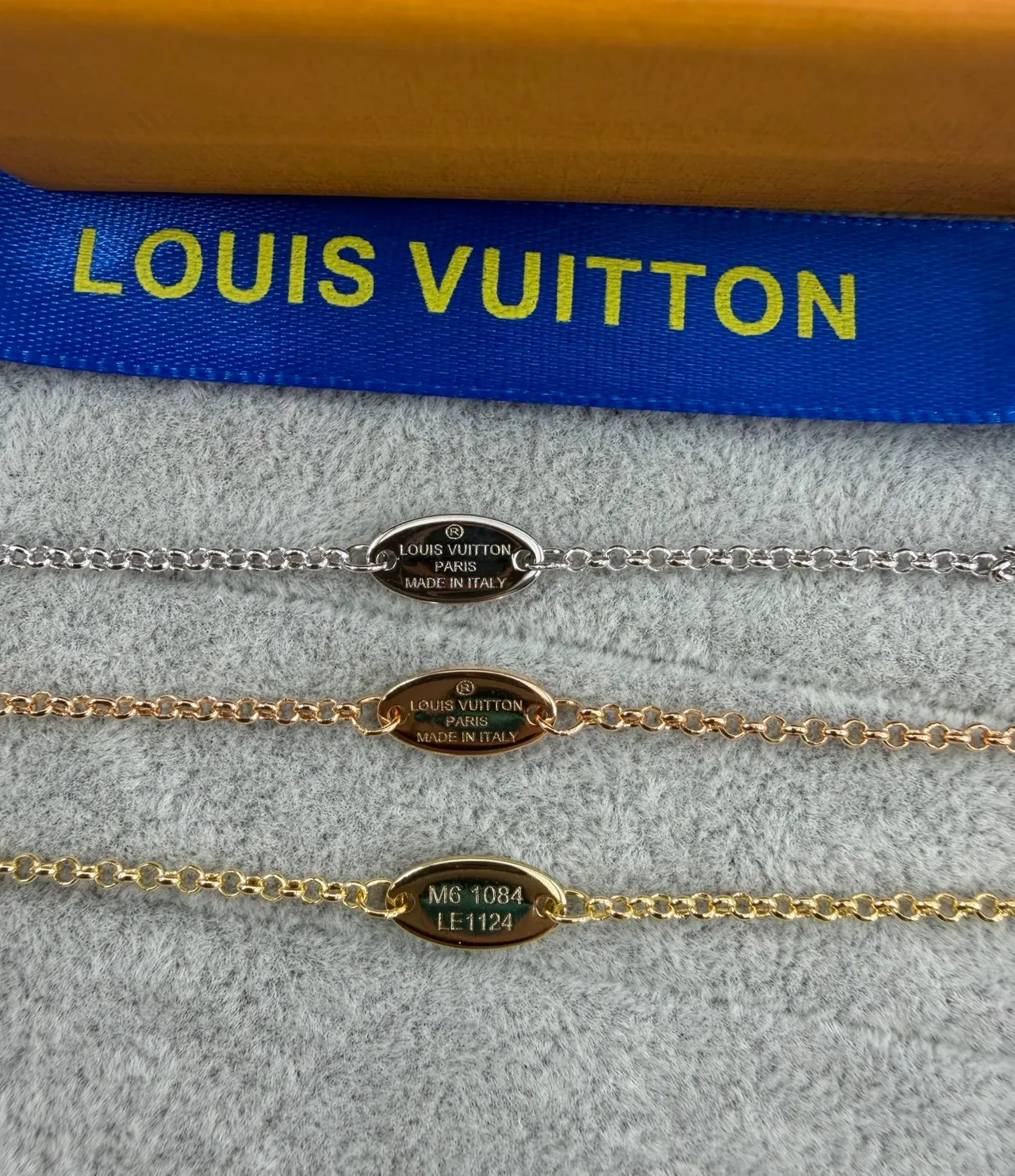 Louis Vuitton Circular LV Monogram Toggle Clasp Necklace