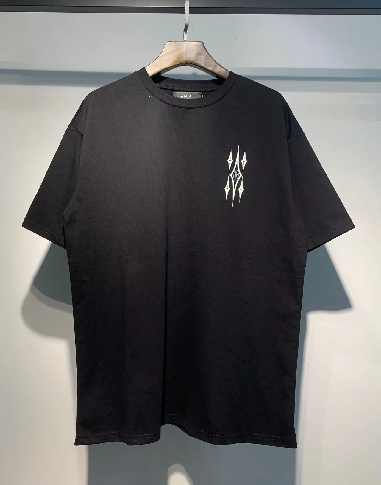 Amiri Skel Top Black and White Graphic Print T-Shirt