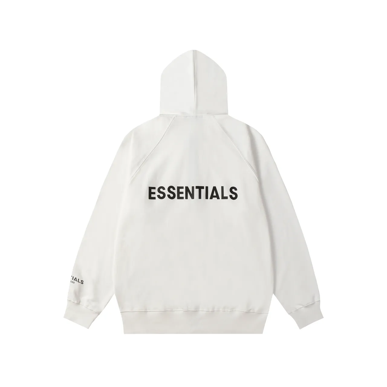 Fear of God Essentials Oversized Raglan Sleeve Full-Zip Hoodie