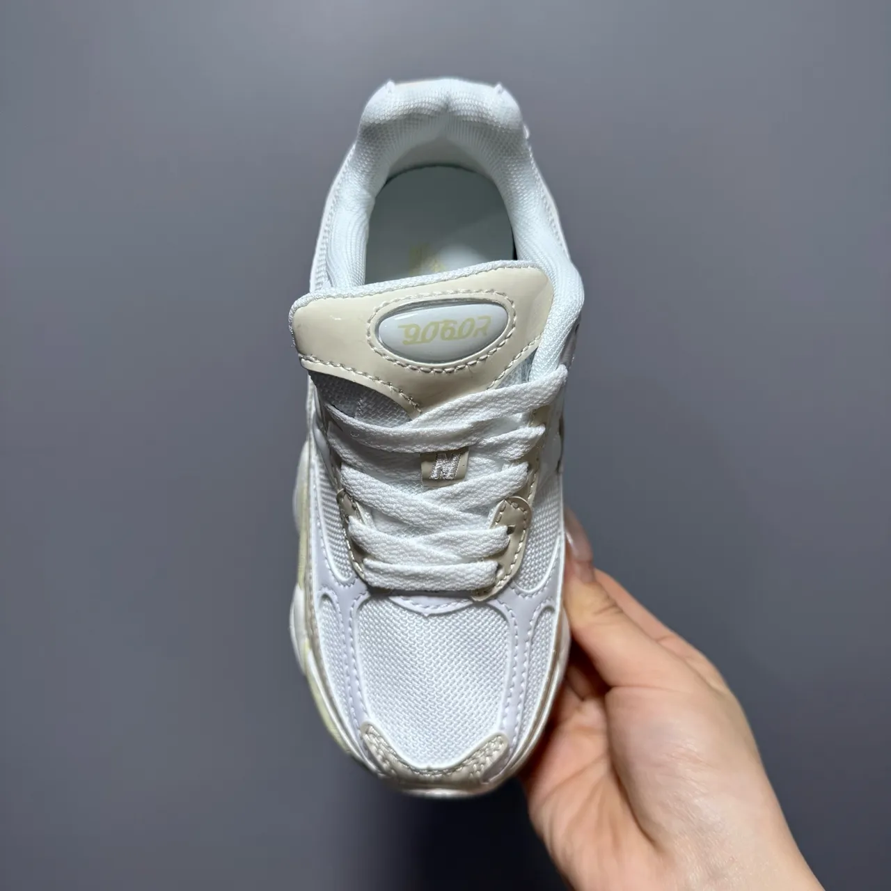 New Balance 9060 Black Glossy Chunky Sneakers