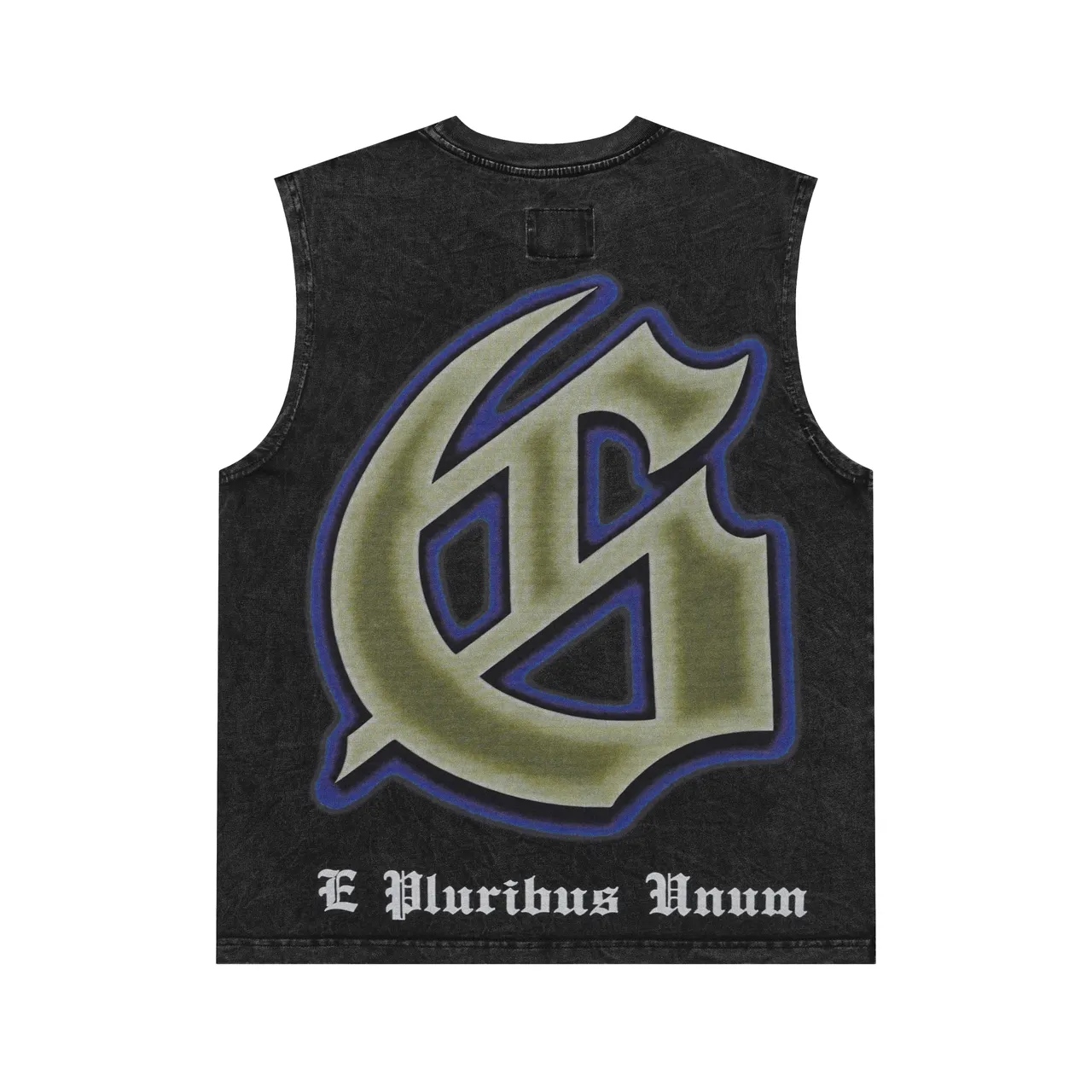 Graphic Print Sleeveless Vest Top