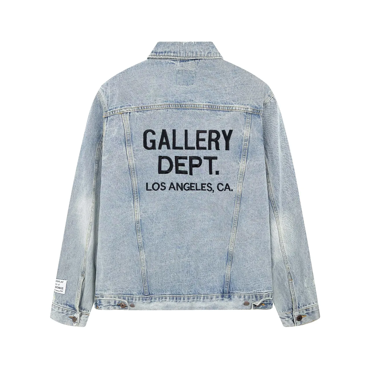 Gallery Dept Light-Wash Distressed Denim Jacket