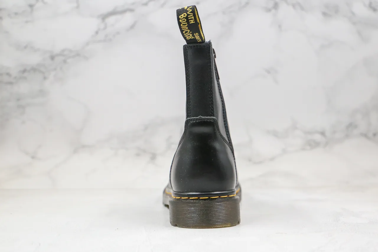 Dr. Martens 1460 Black Smooth Leather 8-Eyelet Martin Boot