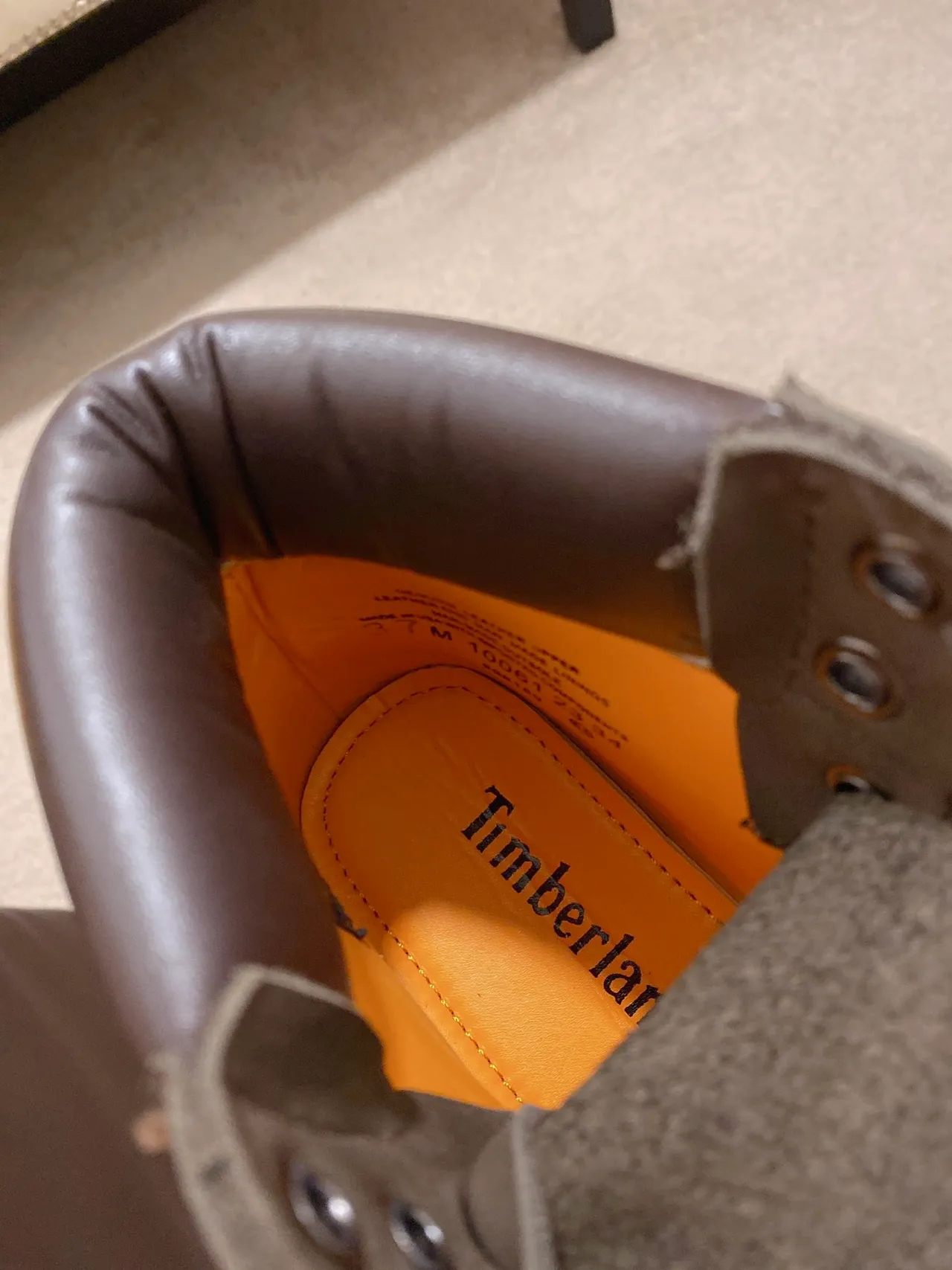 Timberland Premium 6-Inch Olive Nubuck Work Boot