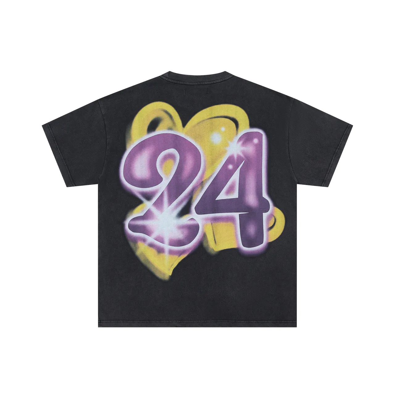 UMA WANG Graphic Print Angel Wing and '81' Oversized T-Shirt