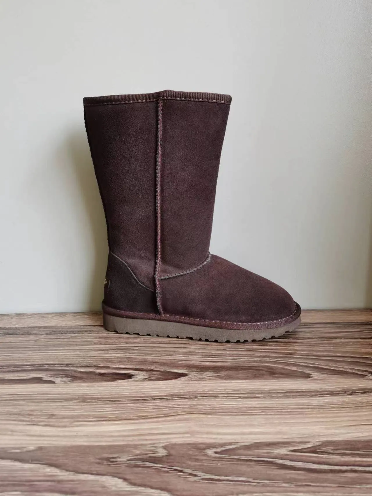 UGG Classic Tall Brown Suede Knee Boots