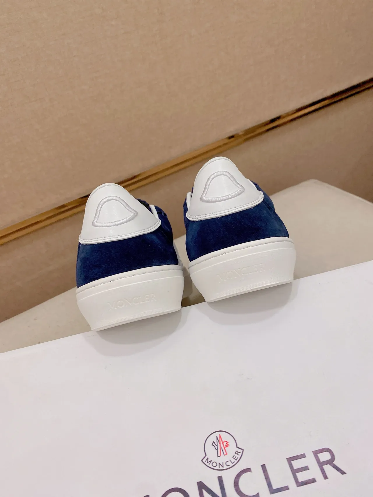 Adidas Samba-Style Navy and White Suede Lifestyle Sneakers