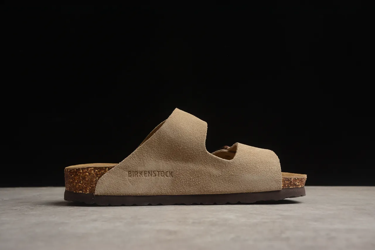 Birkenstock Arizona Beige Suede Casual Sandals