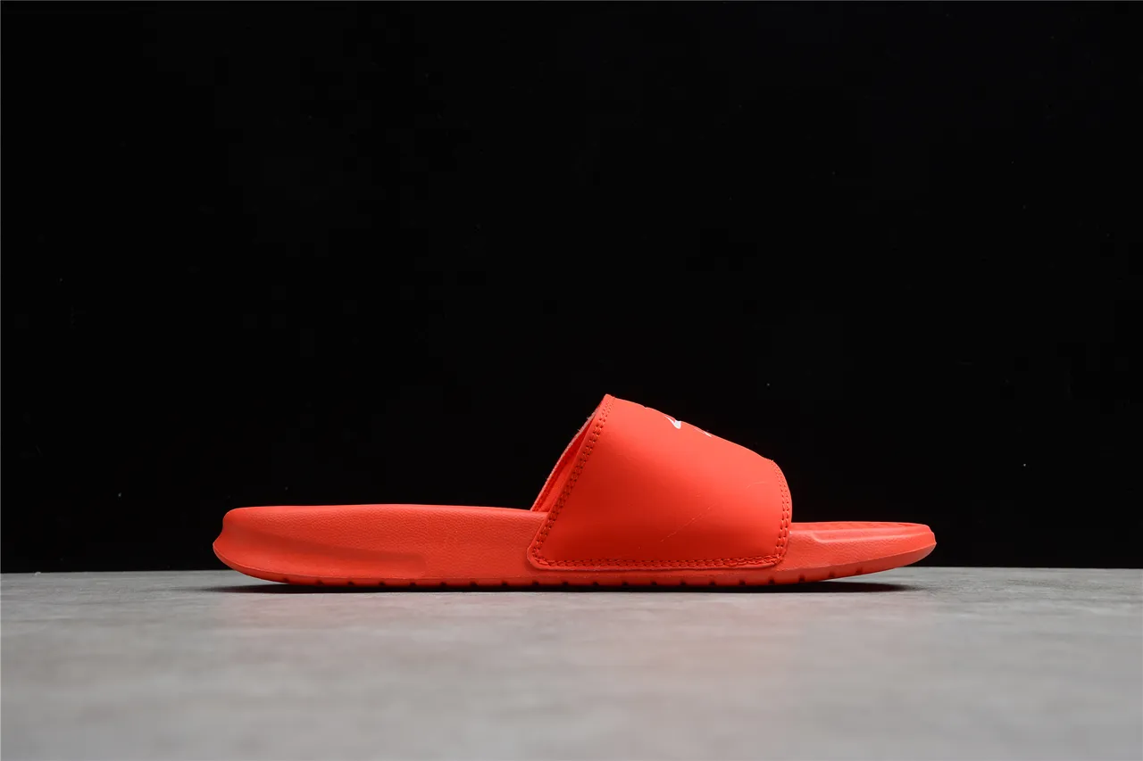 Stussy x Nike Benassi Slide Orange Slippers