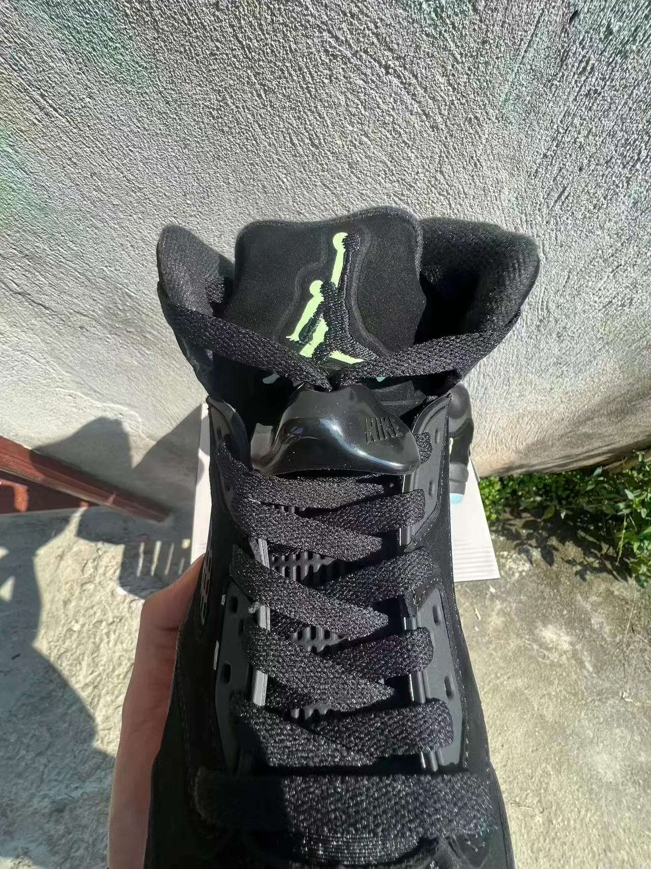 Air Jordan 5 Black Red Flame Basketball Shoes