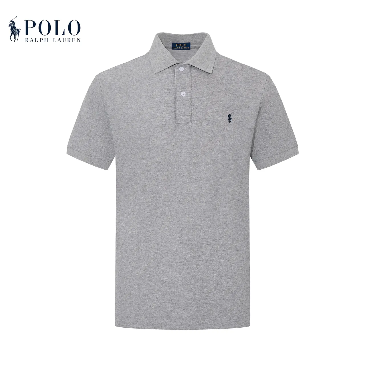Polo Ralph Lauren Classic Fit Ivory Pique Polo Shirt