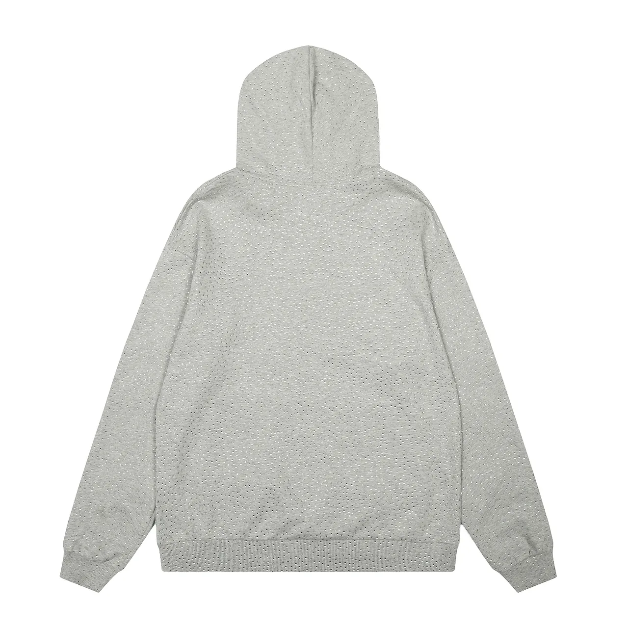 Sp5der Red Perforated Fabric Texture Arched Embroidered Logo Tracksuit