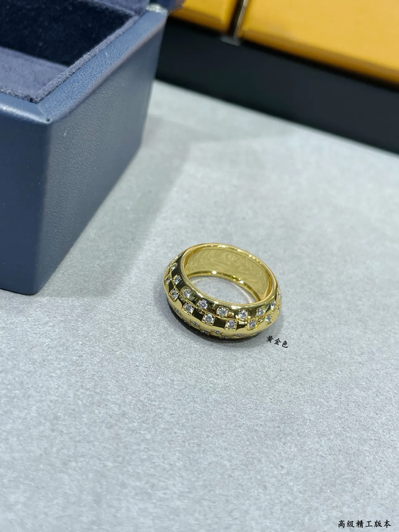 Cartier Coup de Fouet Wide Band Pavé Diamond Ring