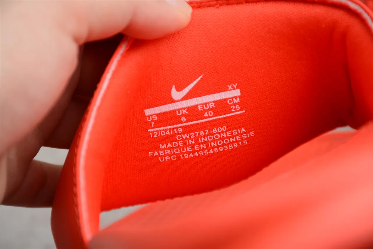 Stussy x Nike Benassi Slide Orange Slippers