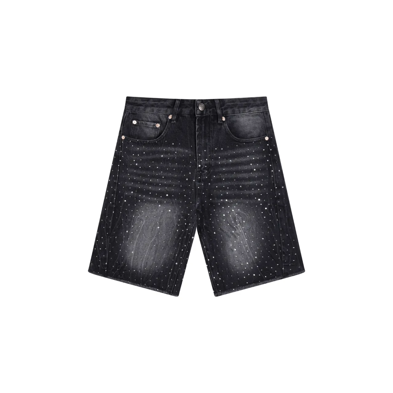 Levi's Rhinestone-Embellished Denim Shorts