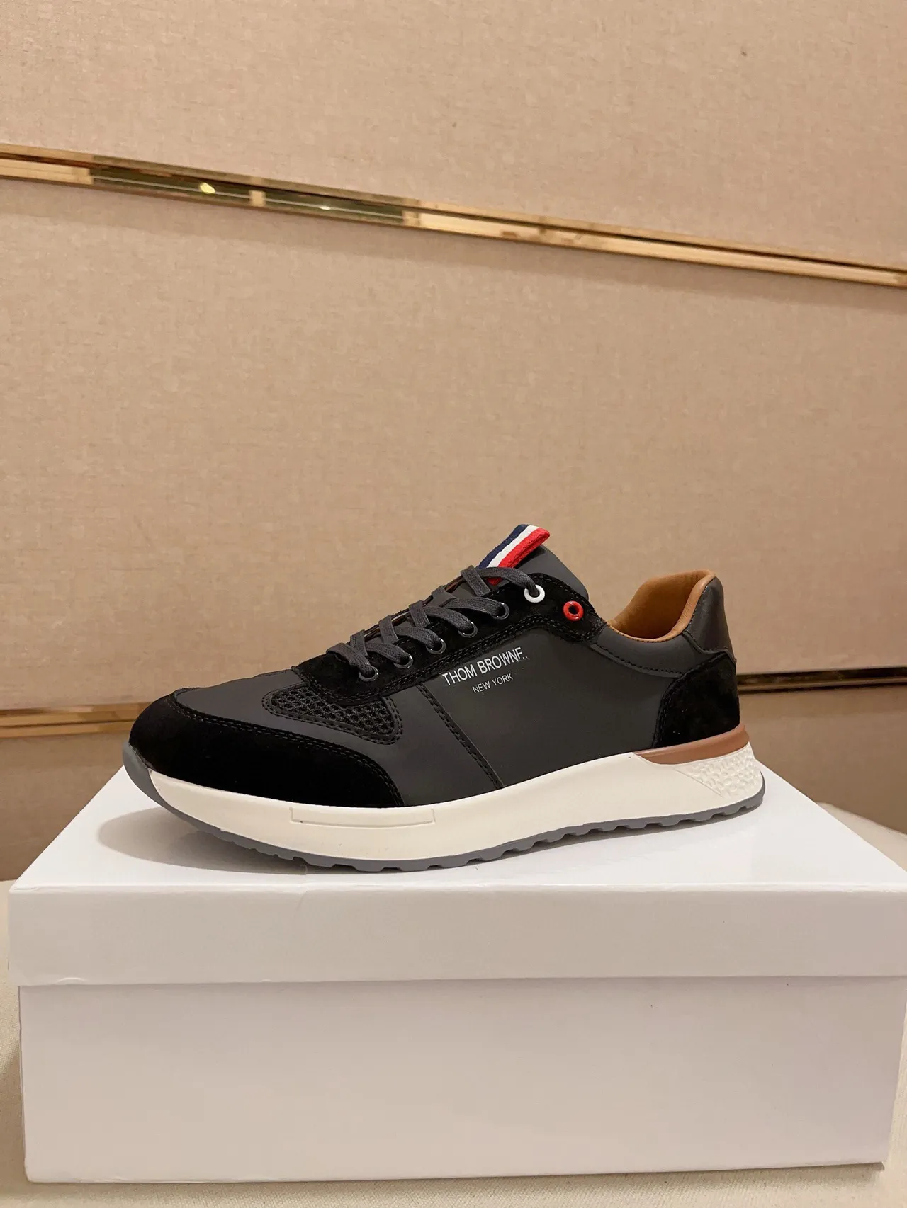 Thom Browne Black and White Lifestyle Sneaker