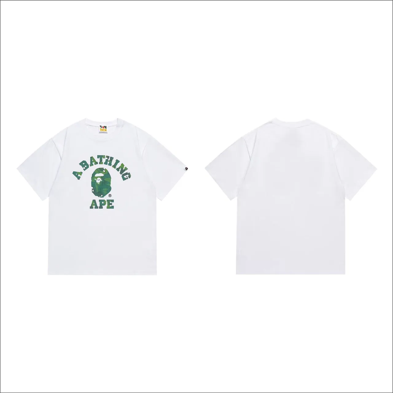 A Bathing Ape ABC Camo Graphic Black T-Shirt