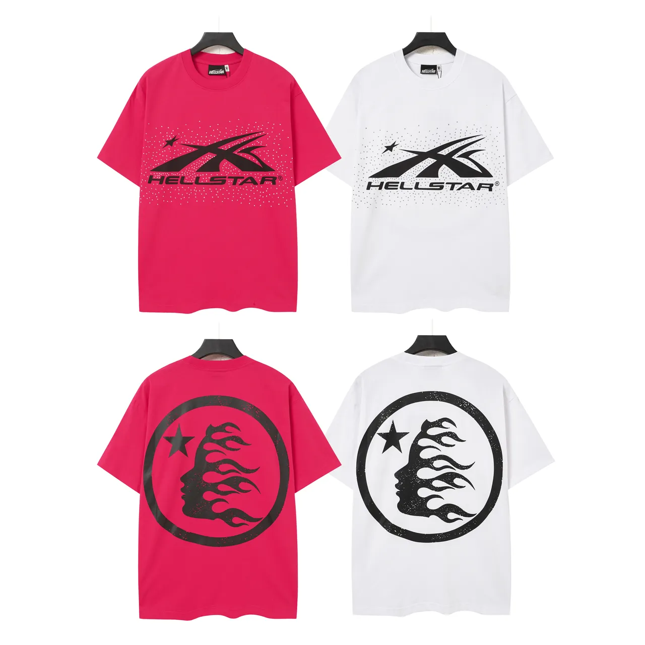 Hellstar Graphic Print Oversized T-Shirt