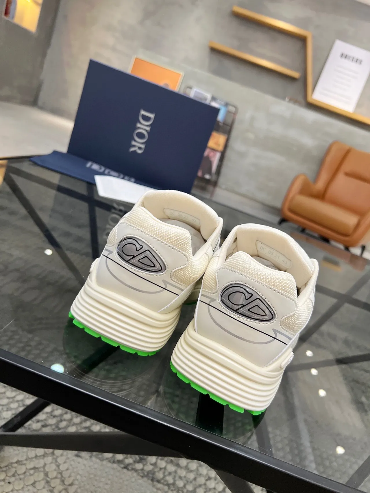 Dior B23 Oversized CD Logo Chunky Sneakers