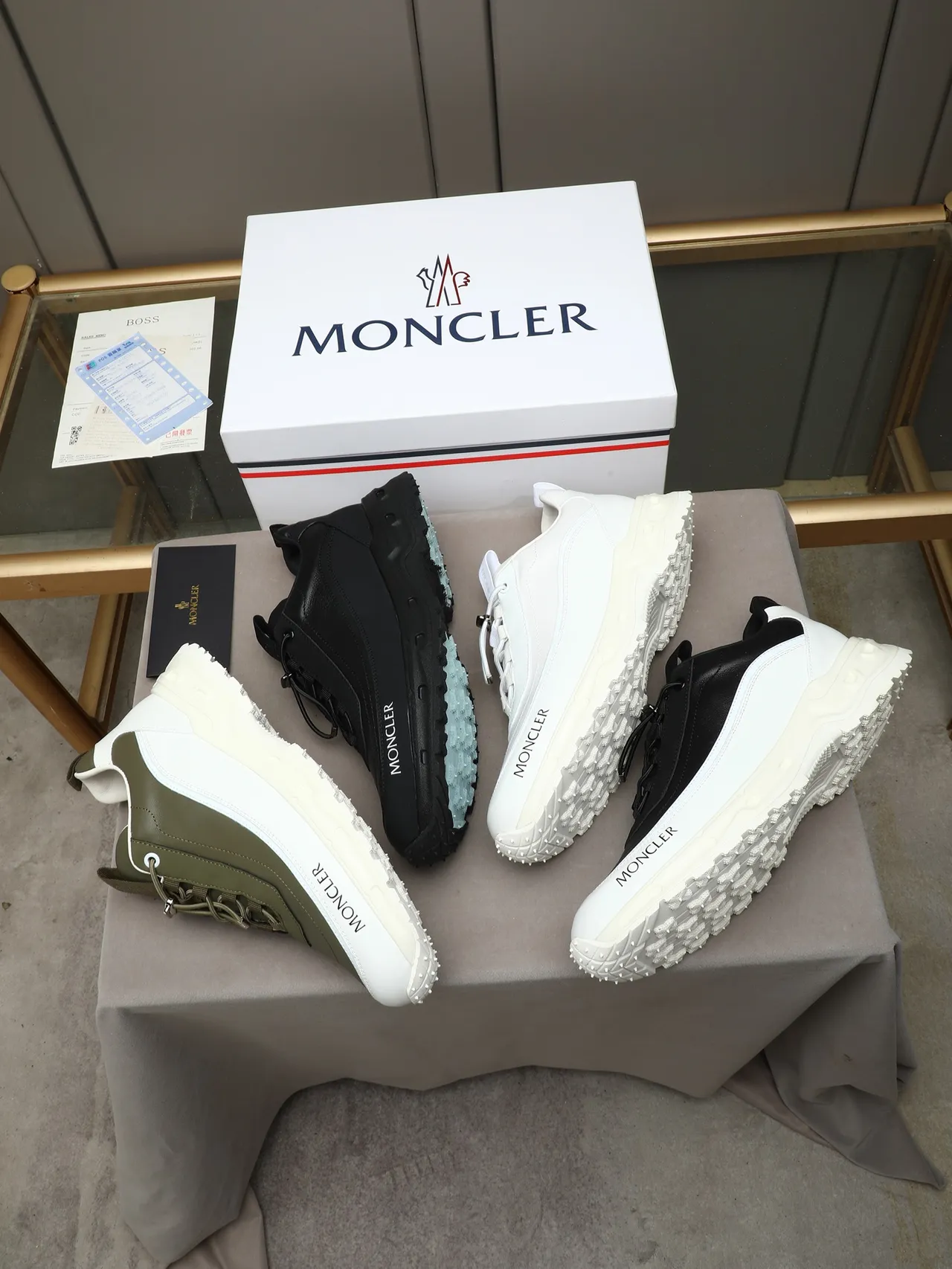 Moncler All-White Lifestyle Sneaker