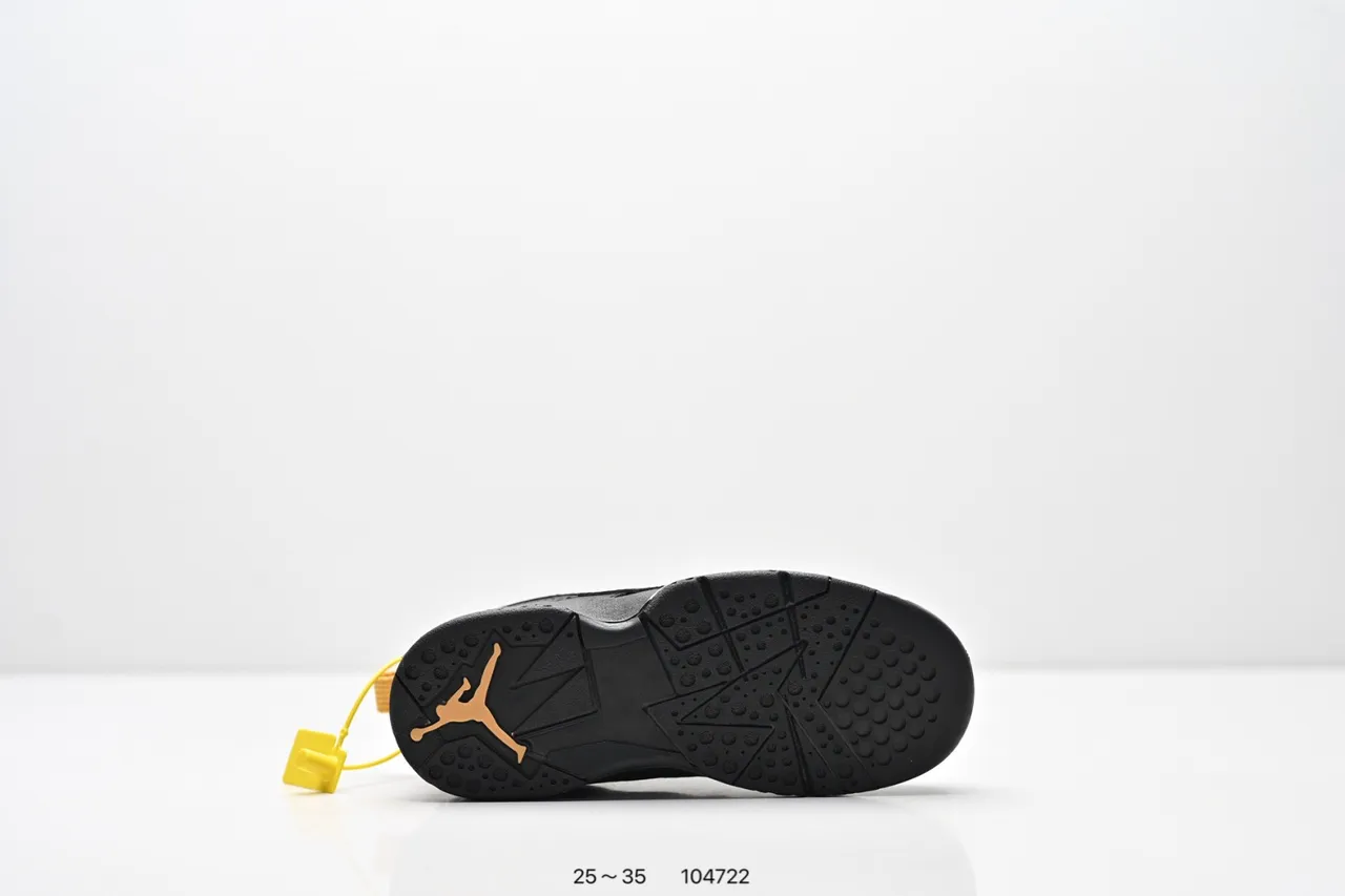 Air Jordan Black Orange Low-Top Layered Synthetic/mesh Upper Sneakers