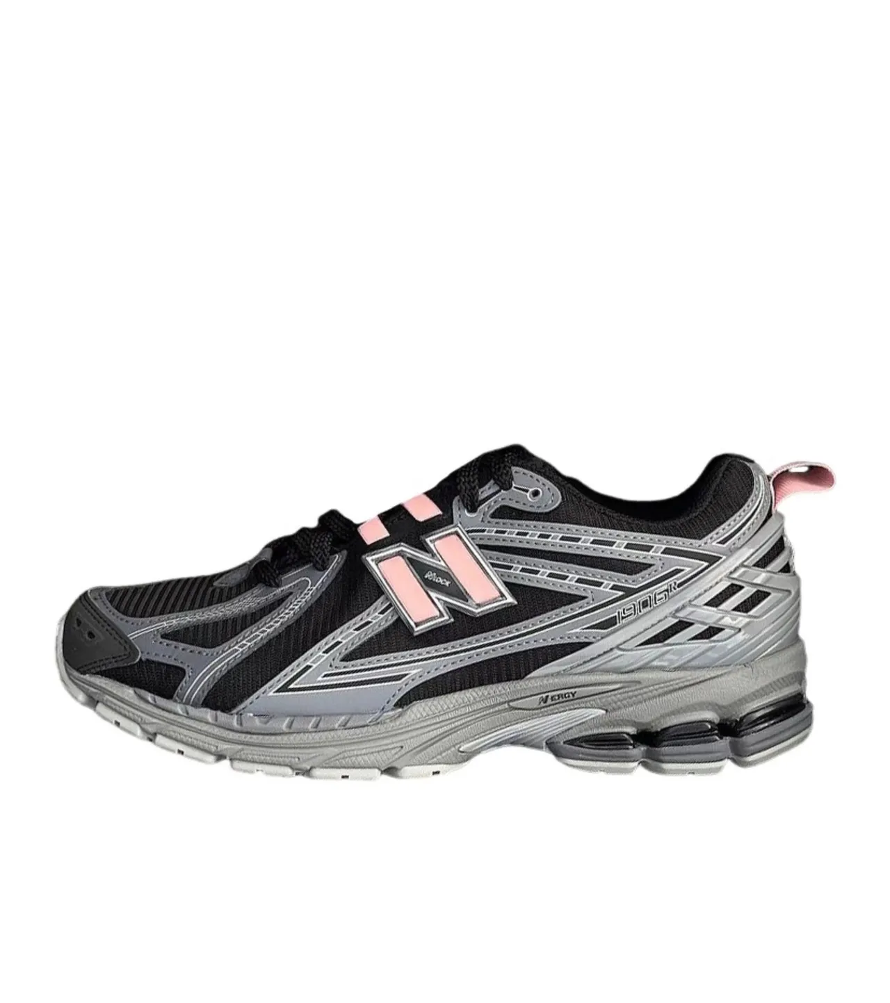 New Balance 1906R Black Silver Pink Running Shoes