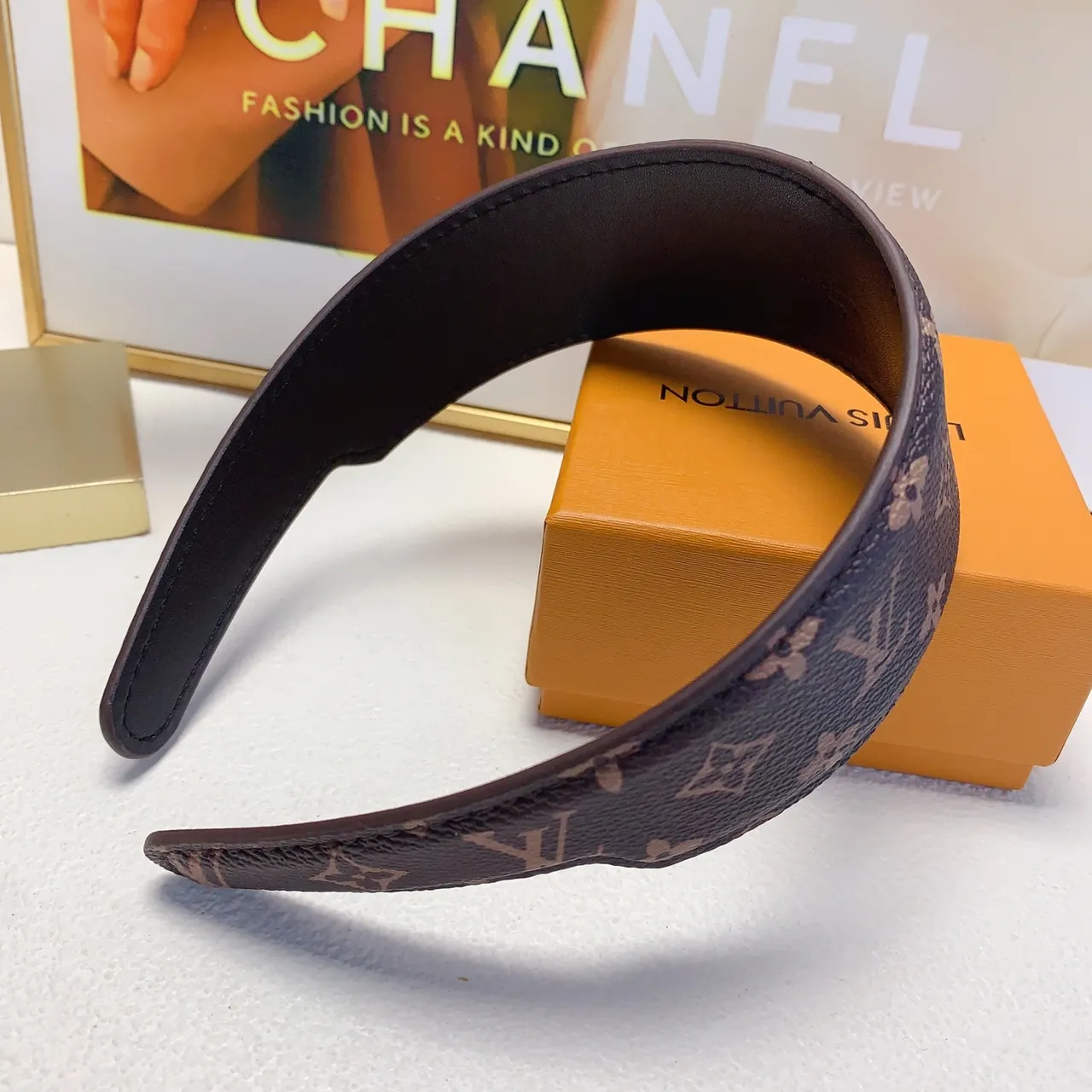Louis Vuitton Monogram Flower Reversible Leather Belt
