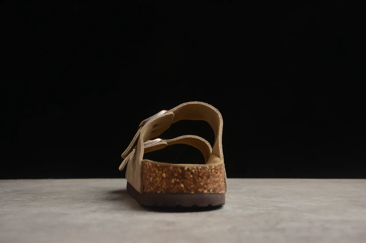 Birkenstock Arizona Beige Suede Casual Sandals