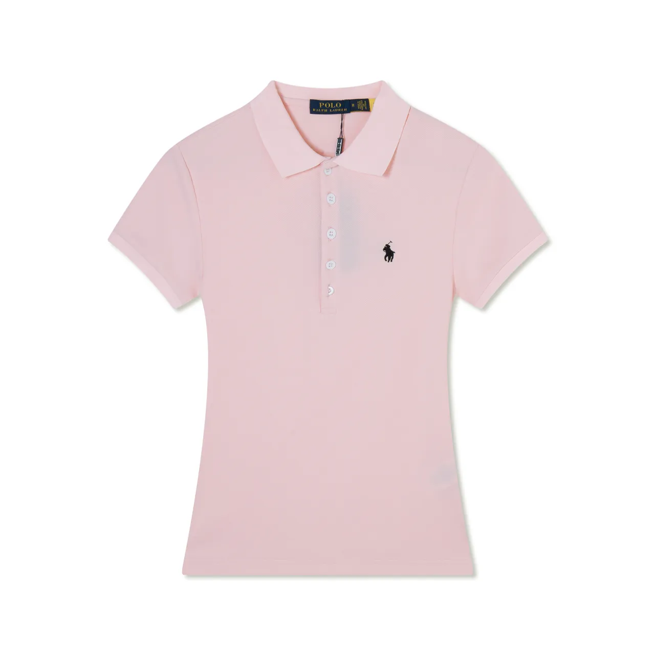 Polo Ralph Lauren White Embroidered Logo Polo Shirt