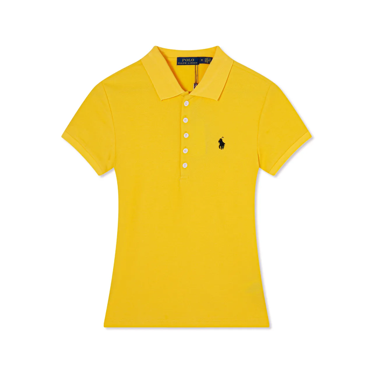 Polo Ralph Lauren White Embroidered Logo Polo Shirt