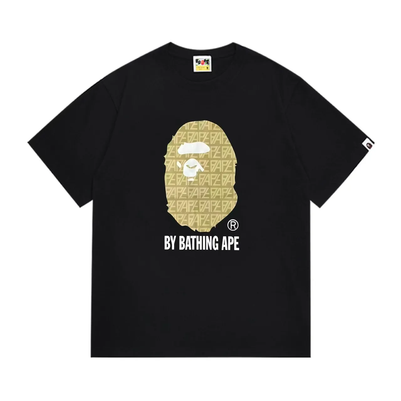 A Bathing Ape Graphic Print Black T-Shirt