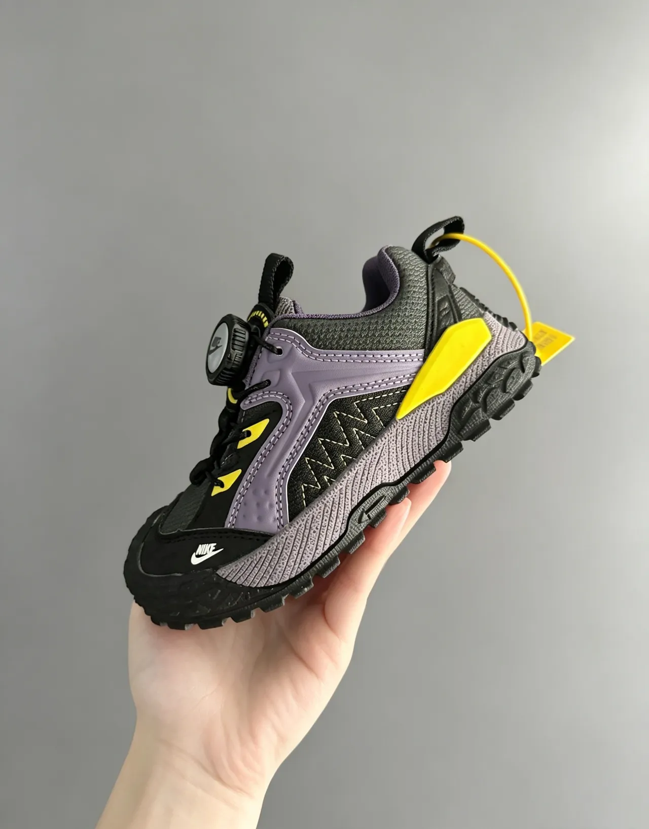 Nike Kids Dial-Closure Rugged Sole Sneakers