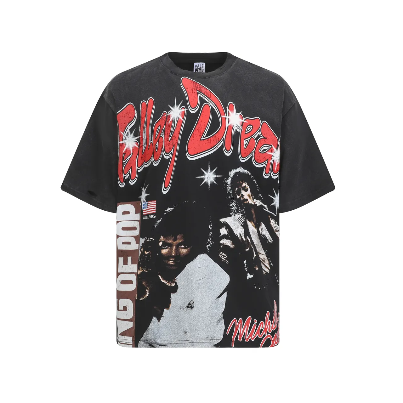 Vale Forever Valley Dream King of Pop Graphic T-Shirt
