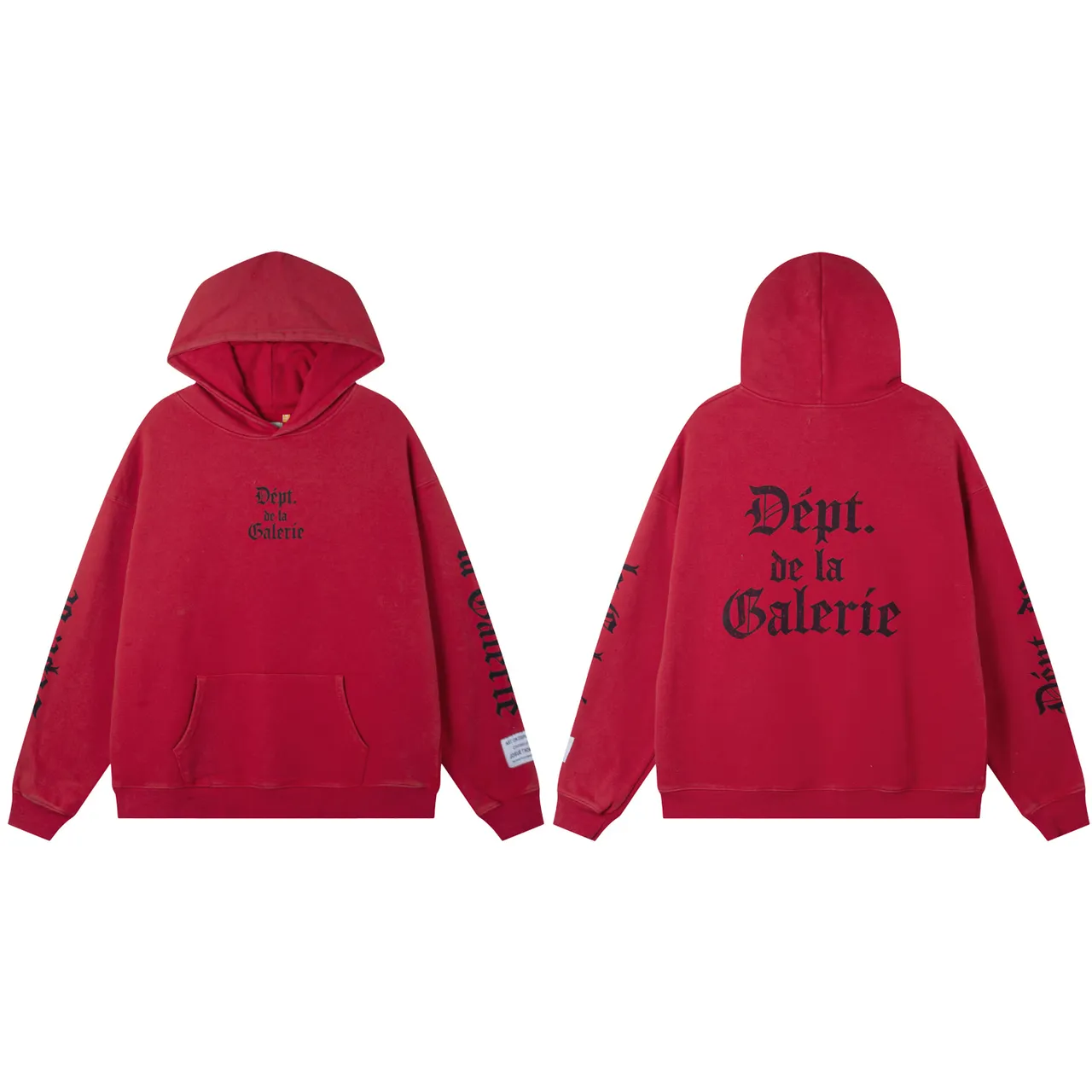 Gallery Dept Dépt. de la Galerie Print Oversized Hoodie